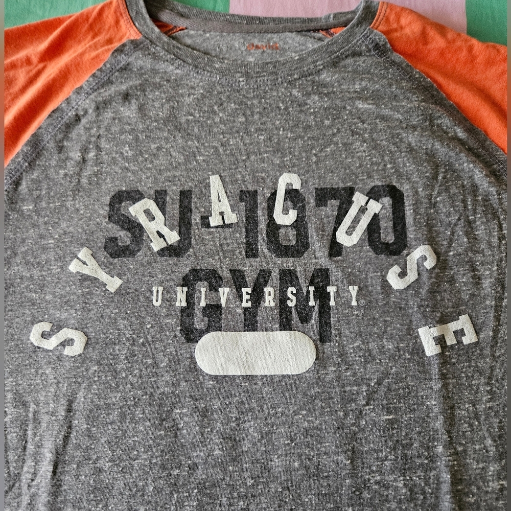 Syracuse University Men's Collegiate T-shirt NWT
